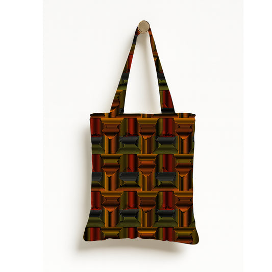 Printed Hana Tote Bag