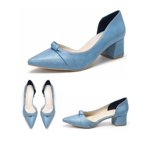 Vittoria – Knot Block Heel