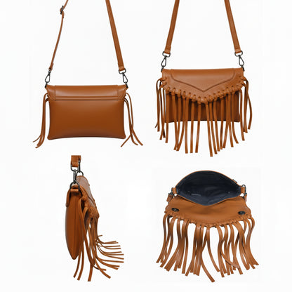 Sienna – Fringe Compact Crossbody