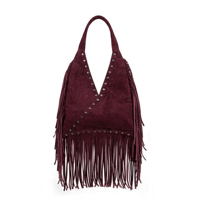 Virella – Fringe Hobo Bag
