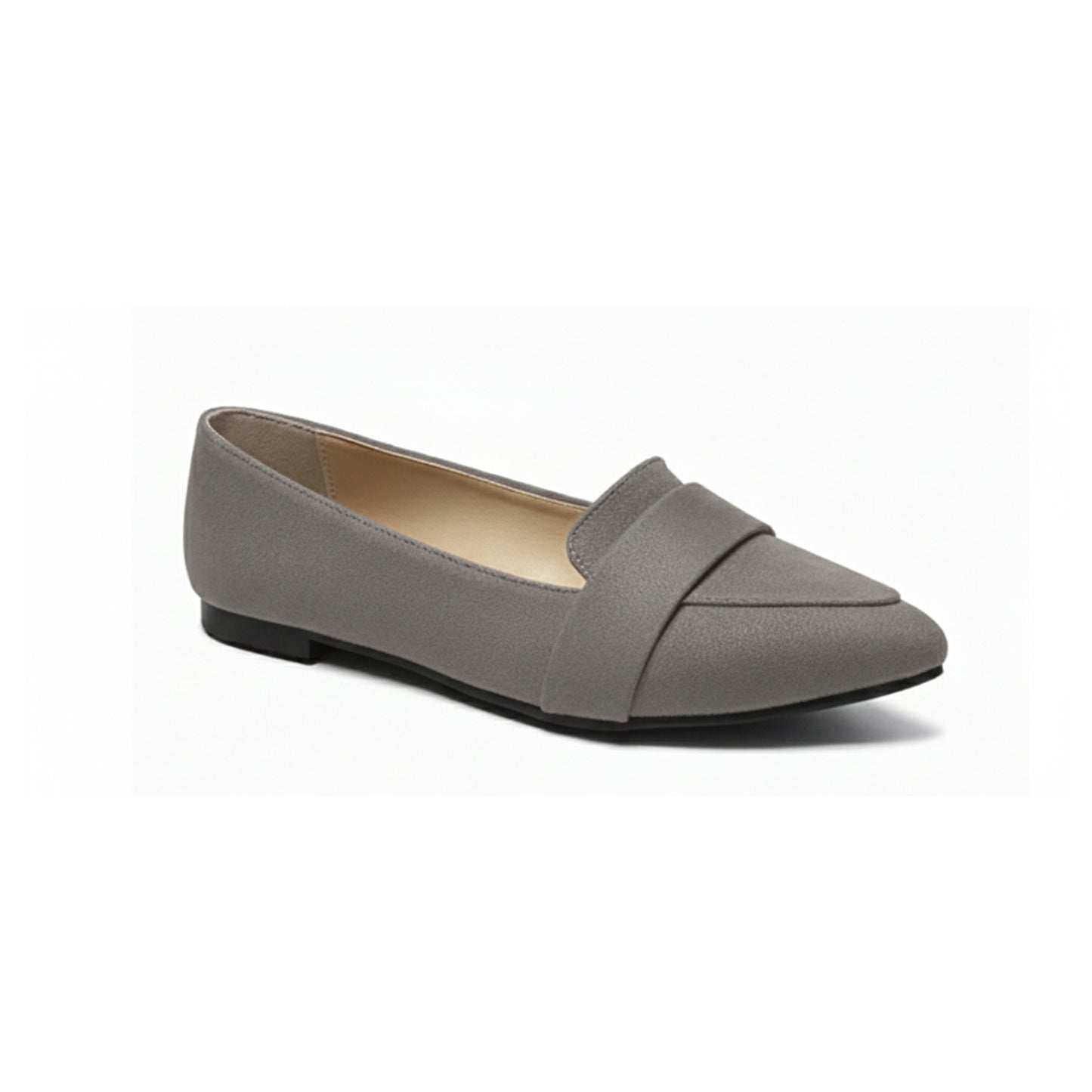 Vogue Suede Everyday Flat Shoes | Scarpella