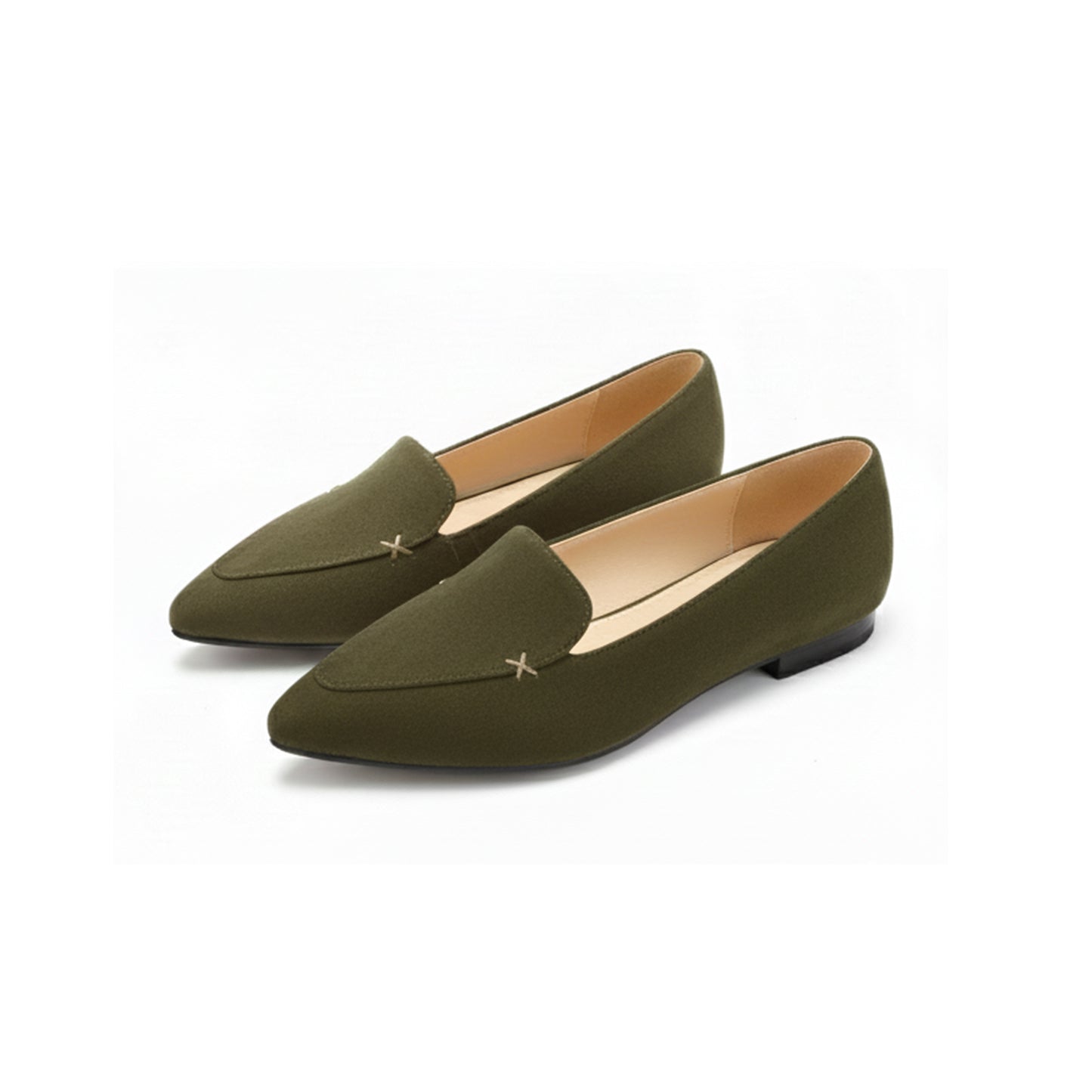 Moriva Suede Everyday Flat Shoes | Scarpella