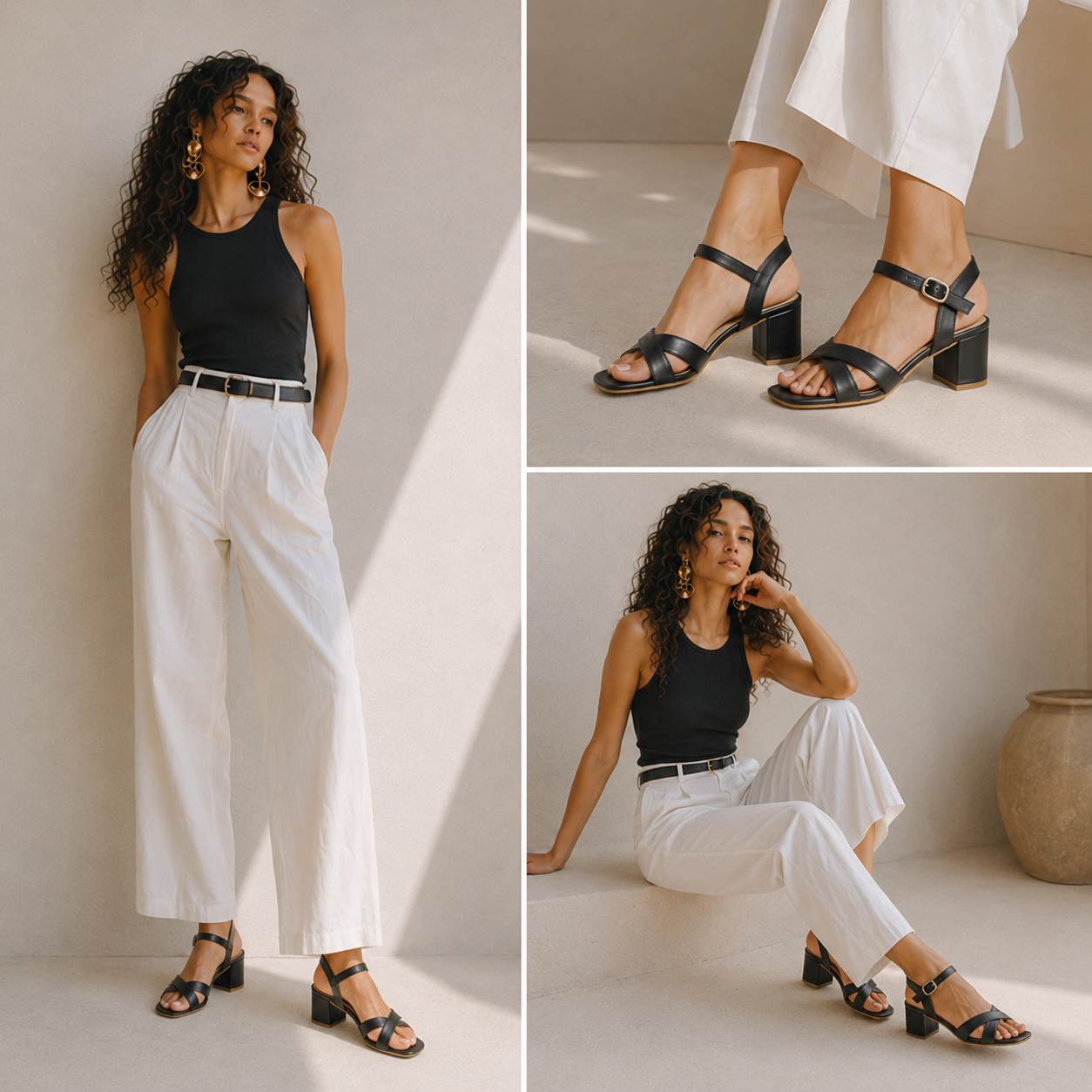 Claudia – Block Heel Sandal