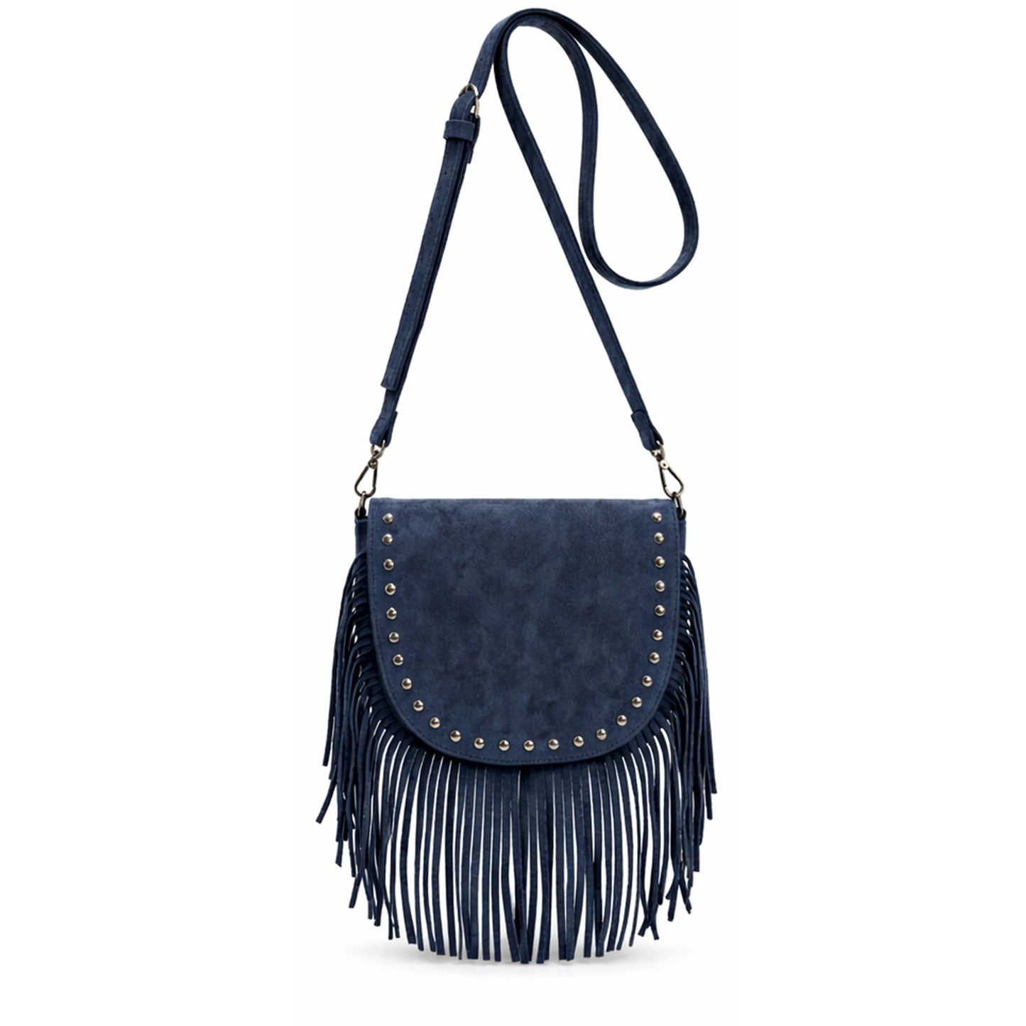 Ira – Suede Fringe Crossbody