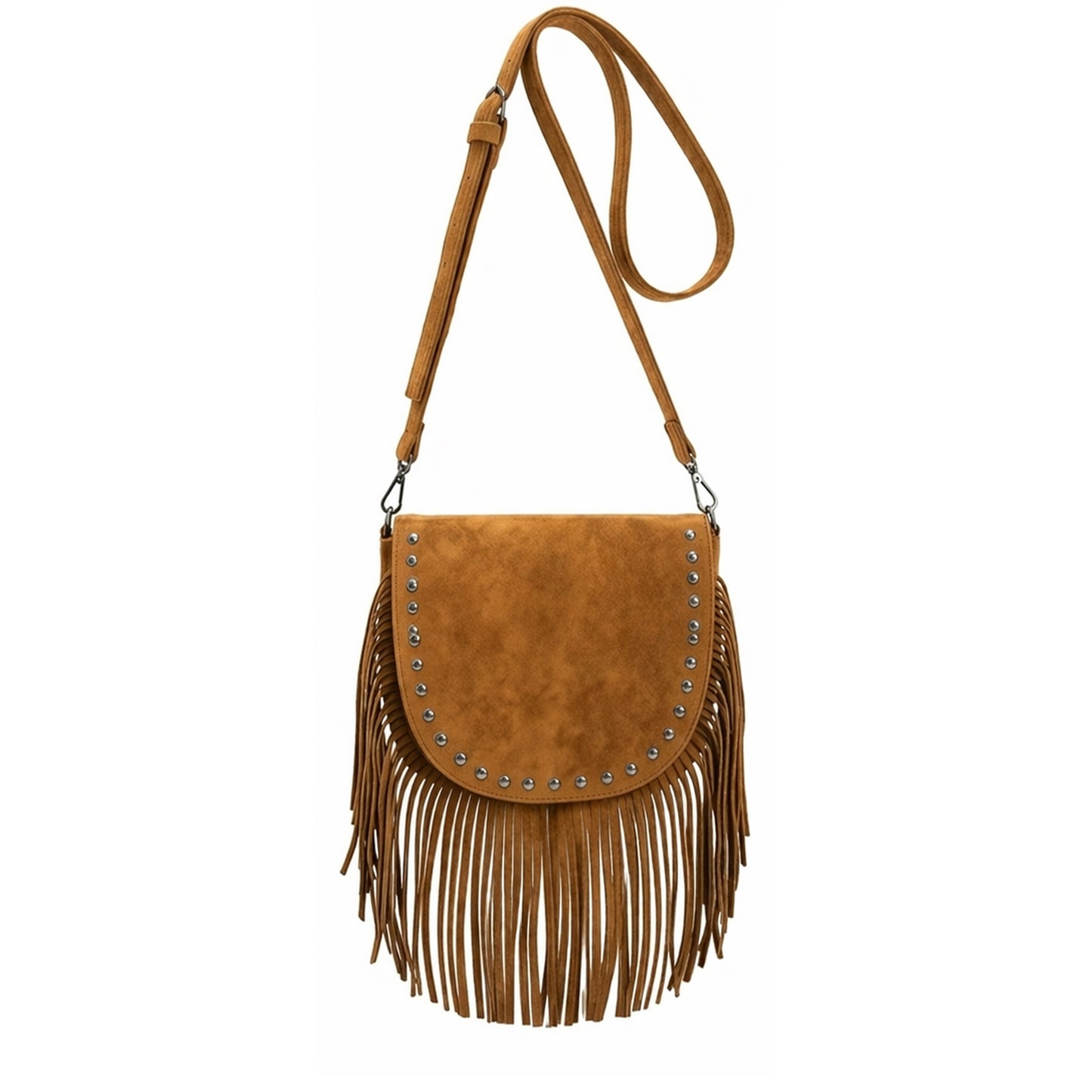 Ira – Suede Fringe Crossbody