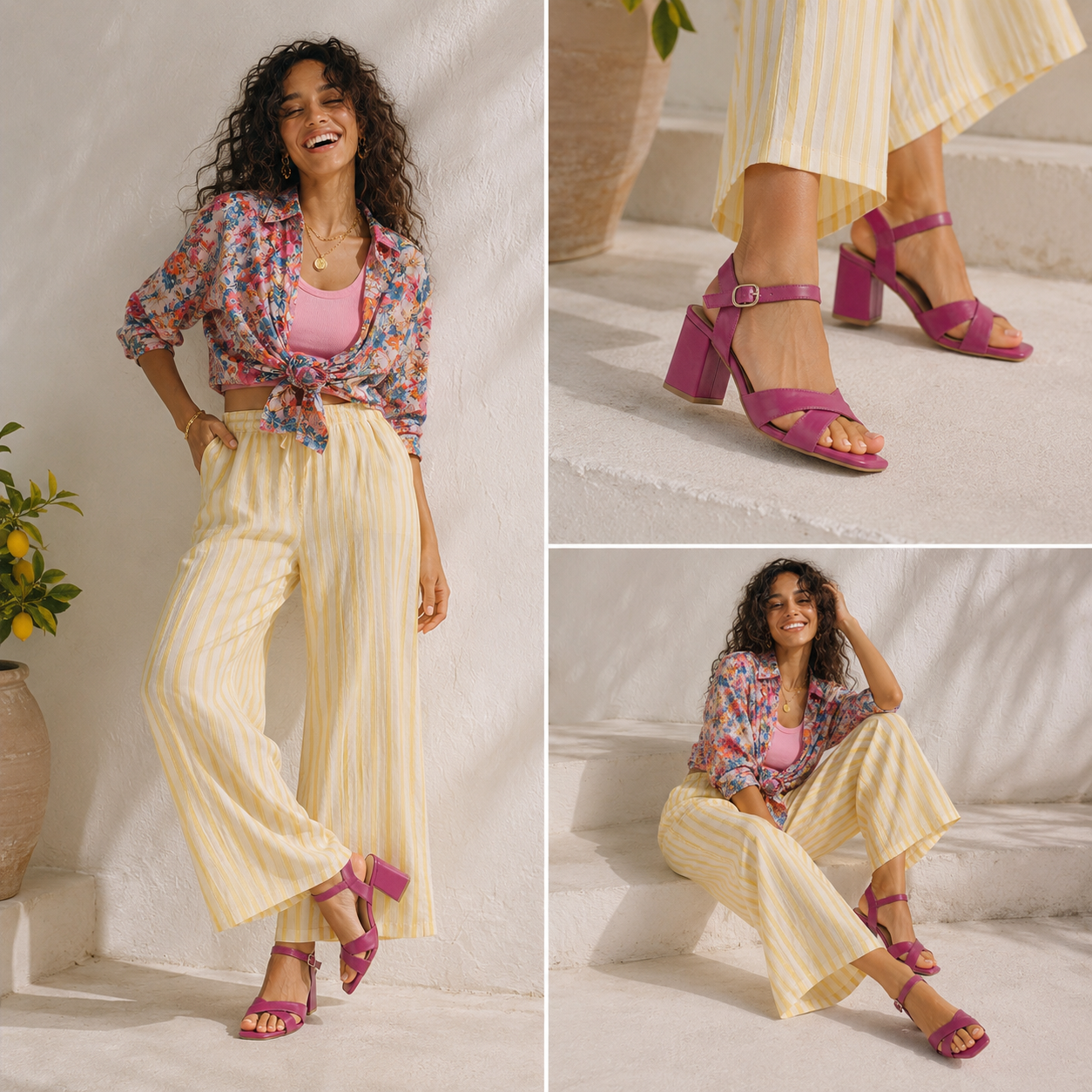 Claudia – Block Heel Sandal