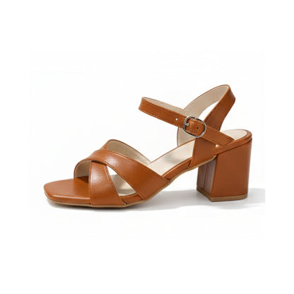 Arlette Block Sandal | Scarpella