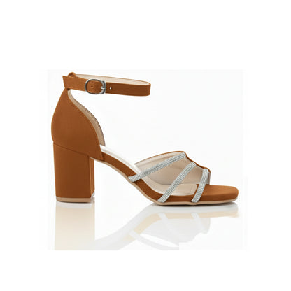 Lumi Strap Block Heel | Scarpella