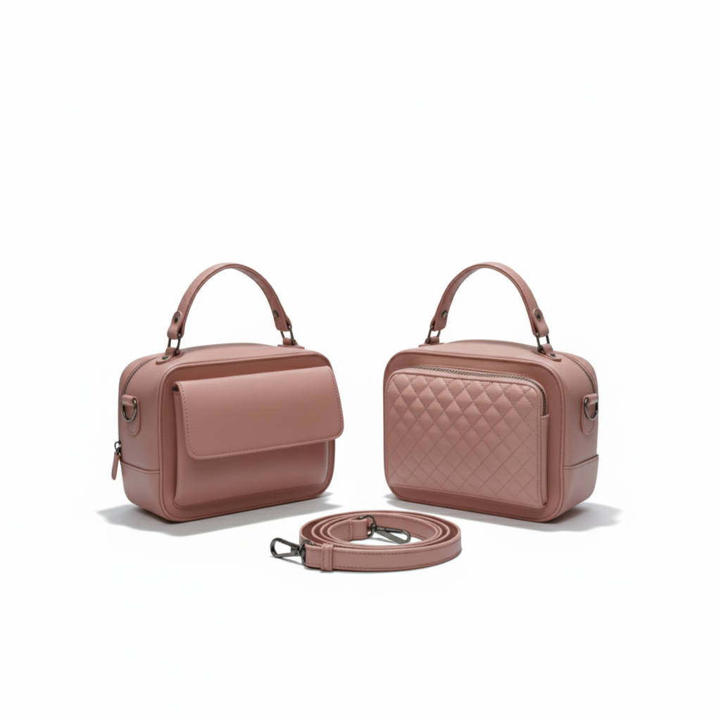 Cashmere Shika Crossbody & Handbag [Double Face]