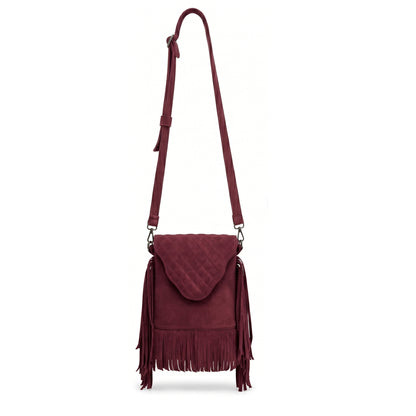 Selvara –Mini Fringe Suede Bag