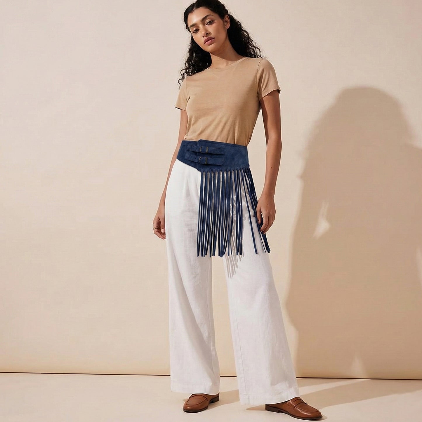 Rico Fringe Belt | Scarpella