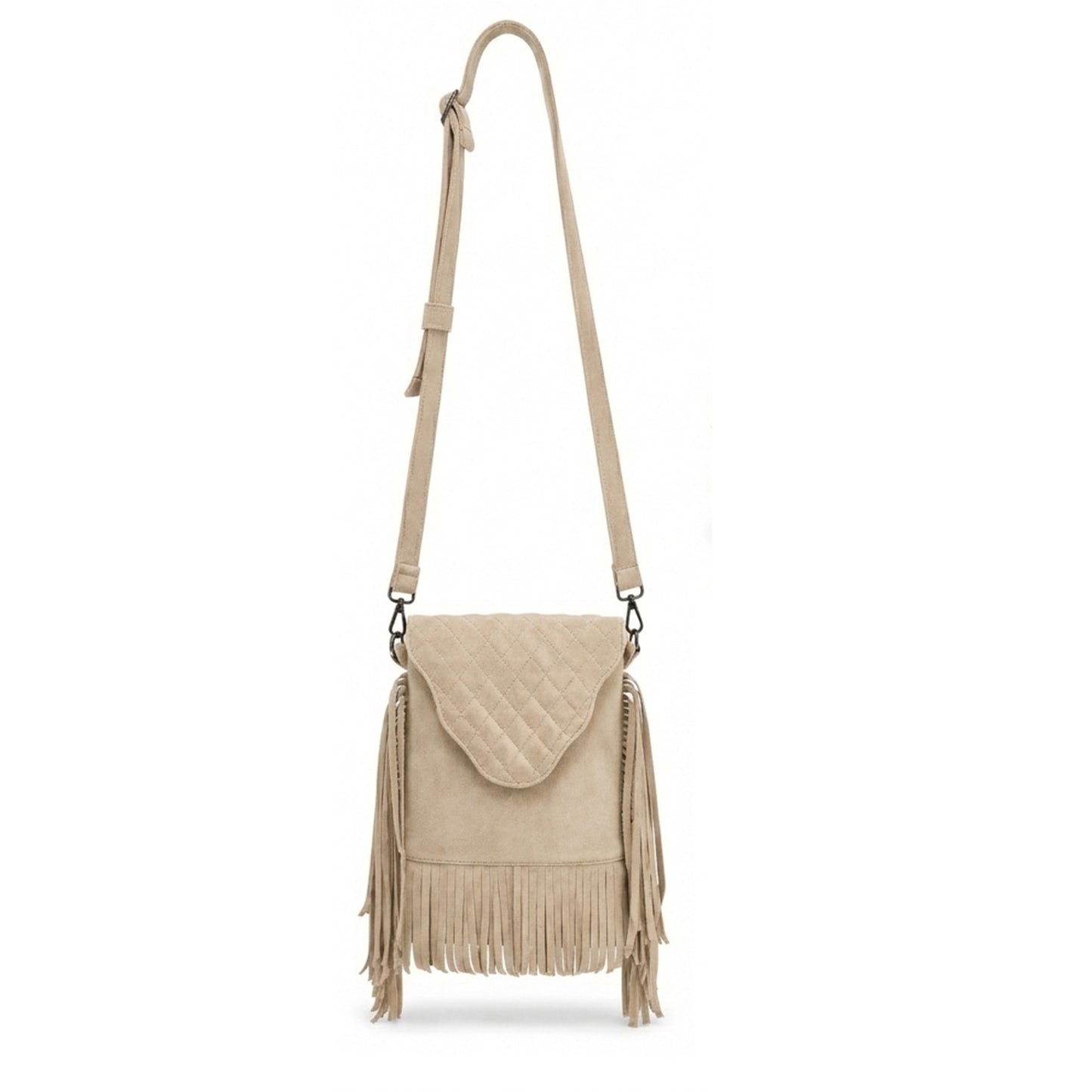 Selvara –Mini Fringe Suede Bag