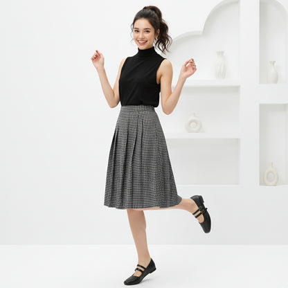 Black Agy Flat Shoes