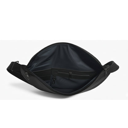 Black Drift Rush Chest Crossbody Bag