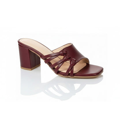 Soft Knot Block Heel | Scarpella
