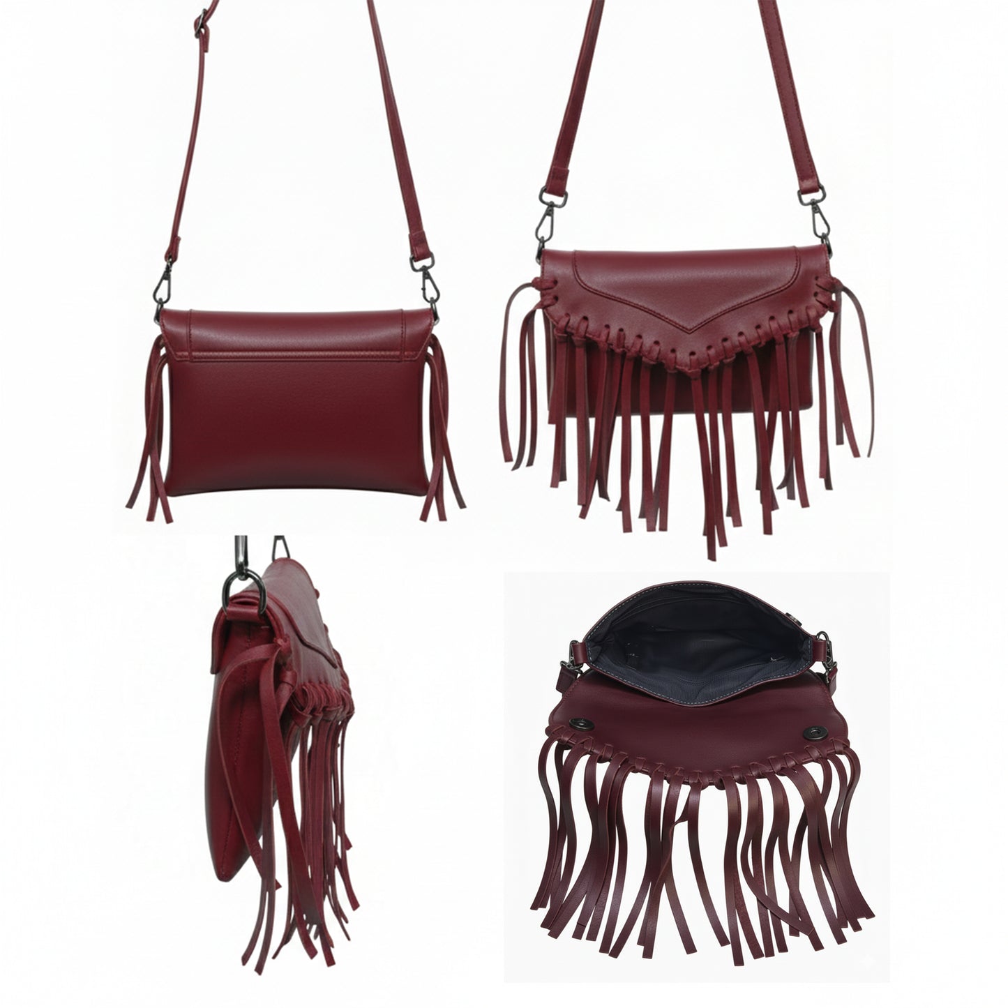 Sienna – Fringe Compact Crossbody