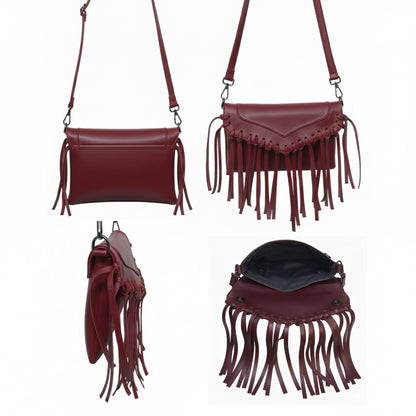 Sienna – Fringe Compact Crossbody