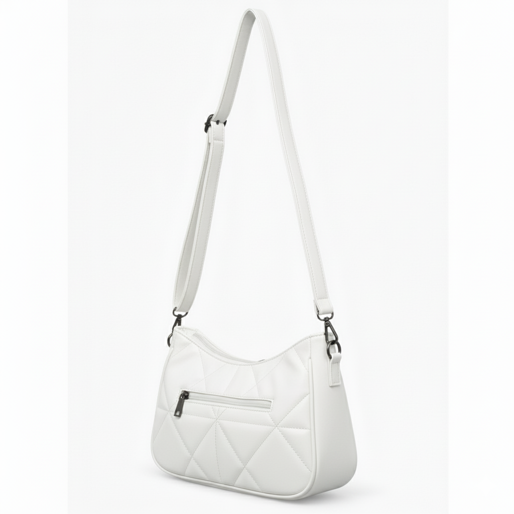 White Amara Crossbody & Handbag