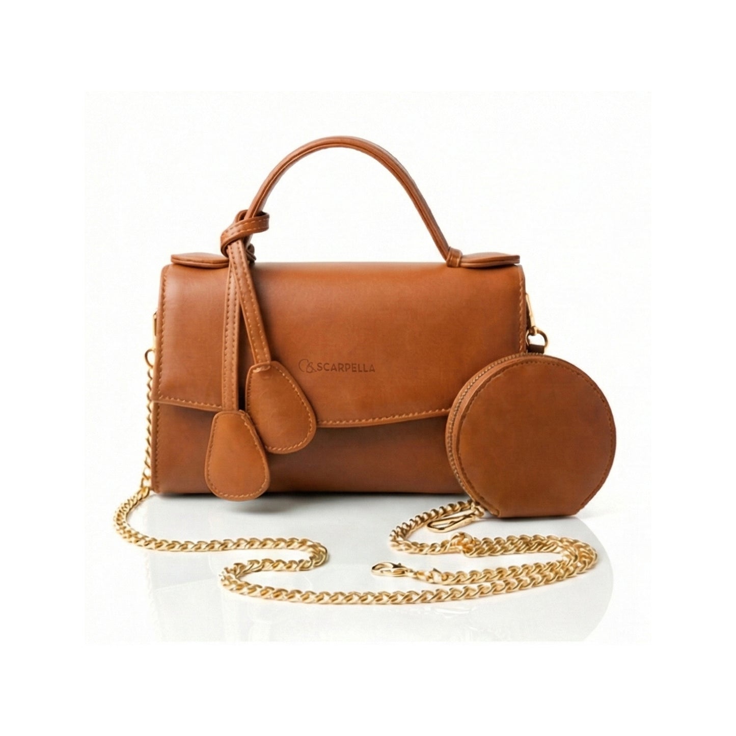 Verde Mini Chain Bag | Scarpella