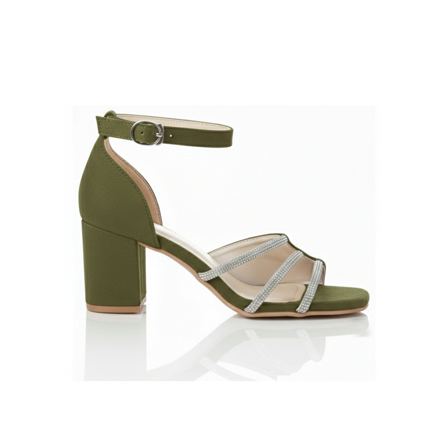 Lumi Strap Block Heel | Scarpella
