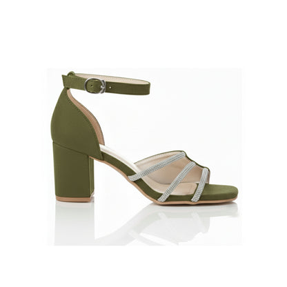 Lumi Strap Block Heel | Scarpella
