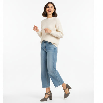 Grey Suede Rita Heel