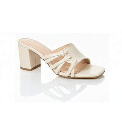 Soft Knot Block Heel | Scarpella