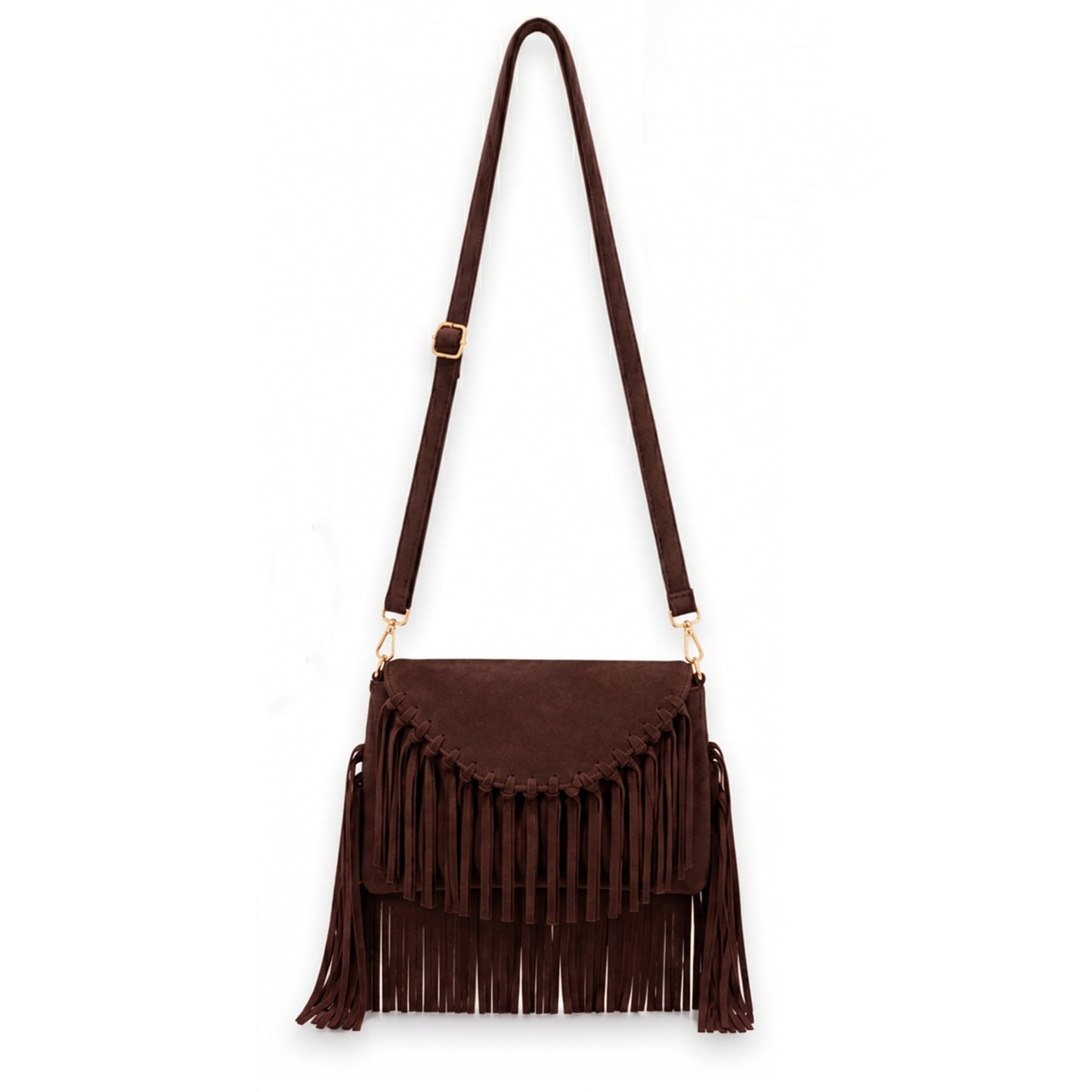 Solenza  – Suede Fringe  Bag