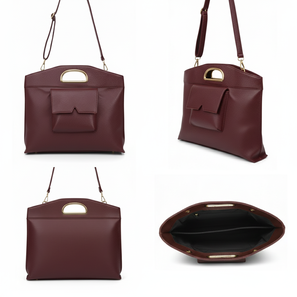VARON Structured Work Tote | Scarpella