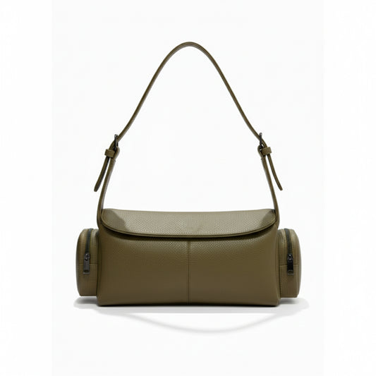 Olive LUSHA Dual Carry Bag (Hand & Shoulder)
