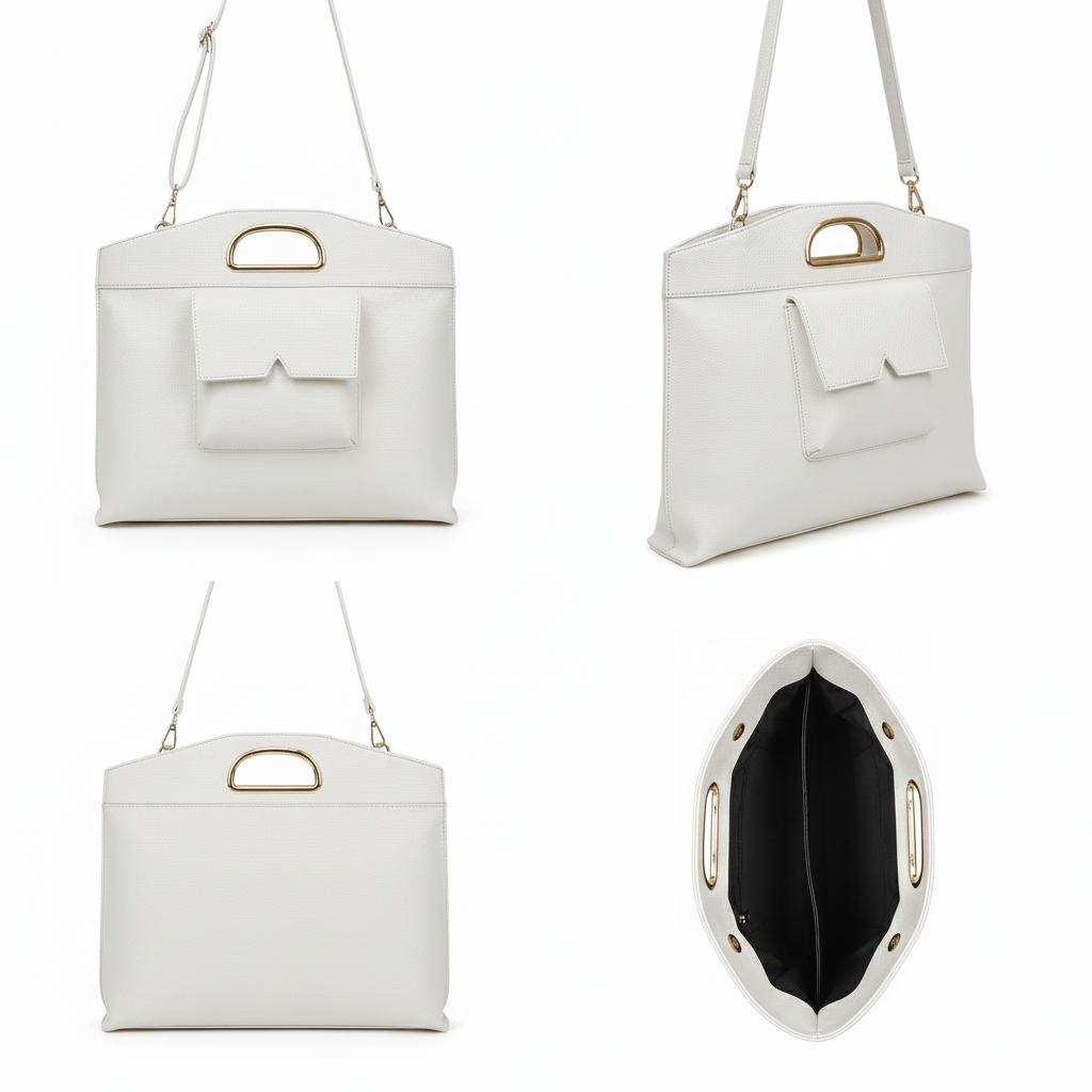 VARON Structured Work Tote | Scarpella