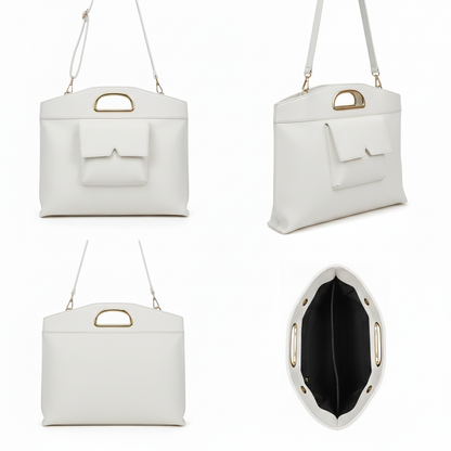 VARON Structured Work Tote | Scarpella