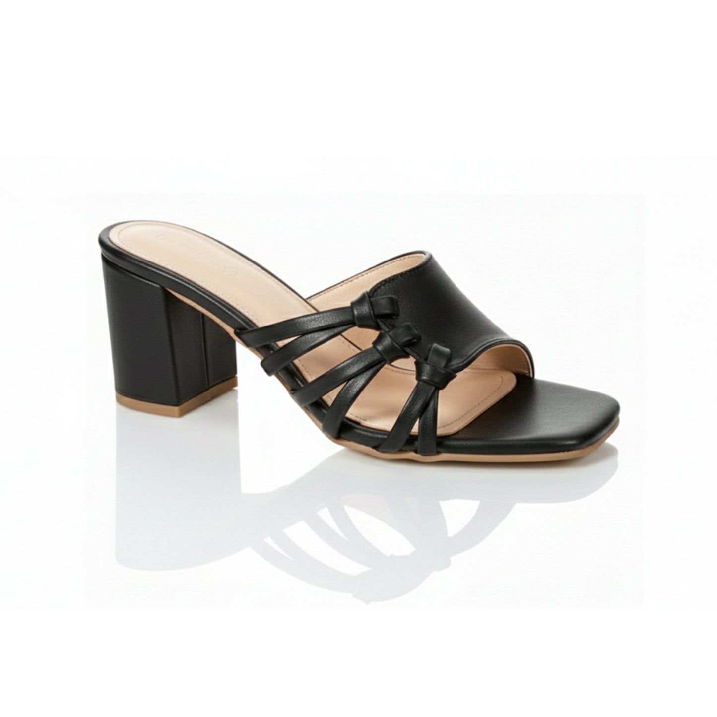 Soft Knot Block Heel | Scarpella