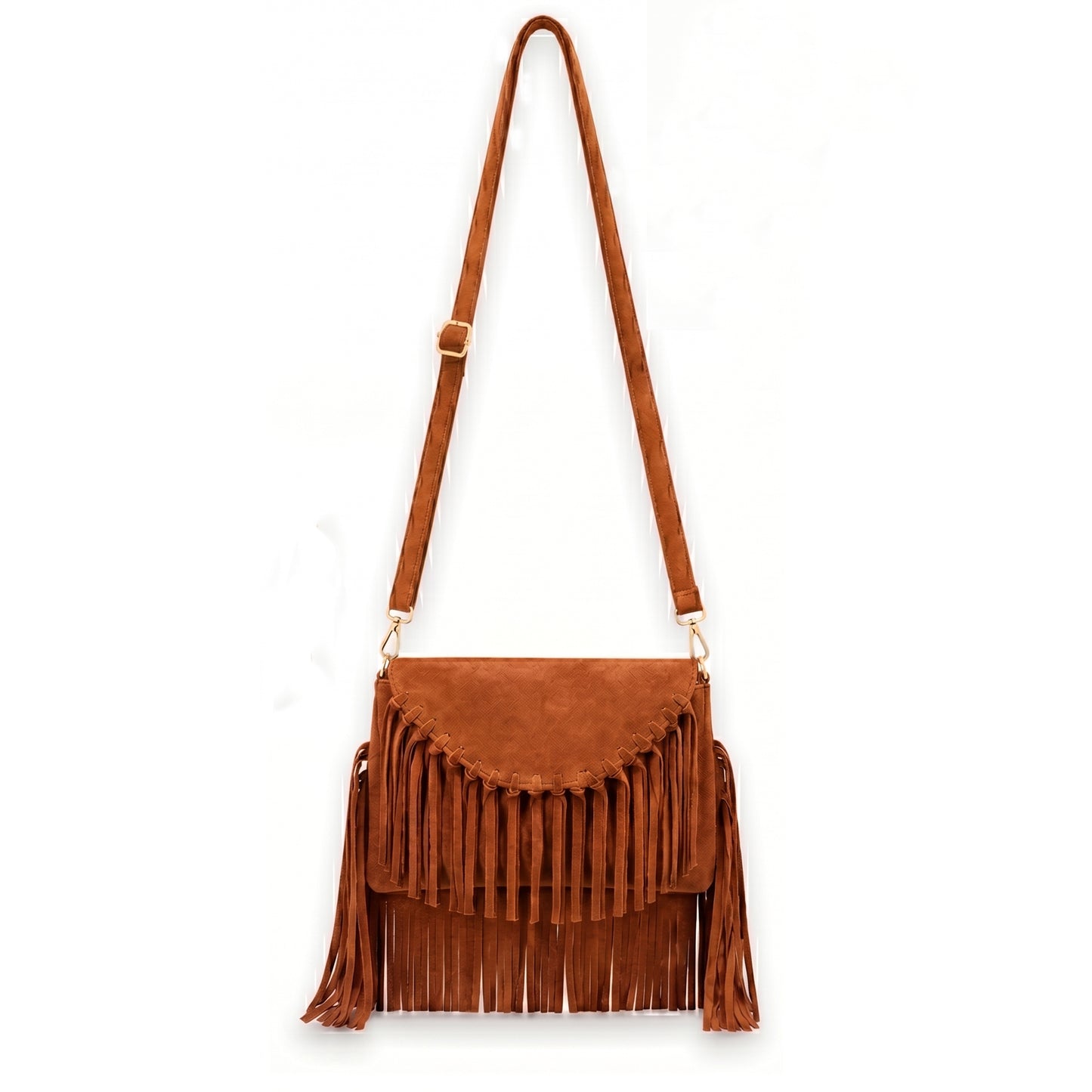 Solenza  – Suede Fringe  Bag