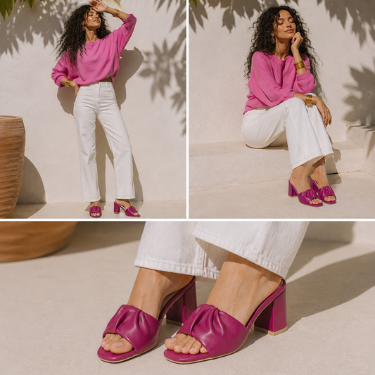 Roselle – Soft Mule Heel