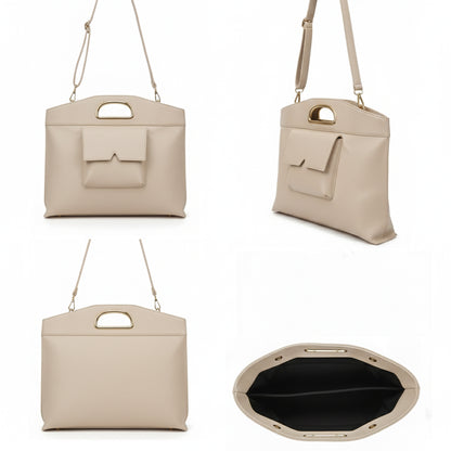VARON Structured Work Tote | Scarpella