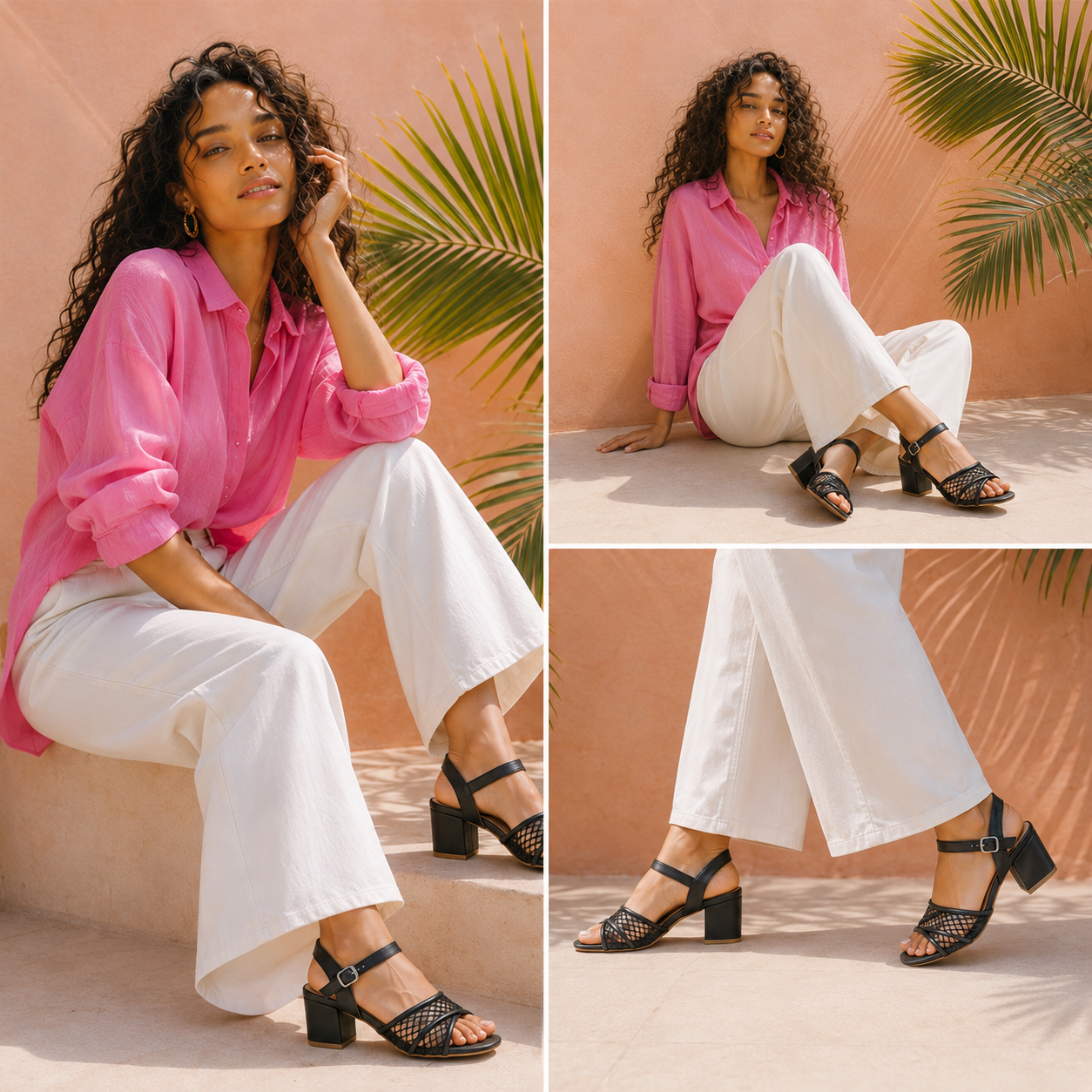 Lysandra – Evening Mesh Sandals