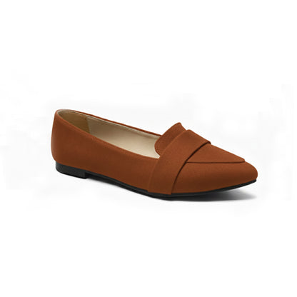 Vogue Suede Everyday Flat Shoes | Scarpella