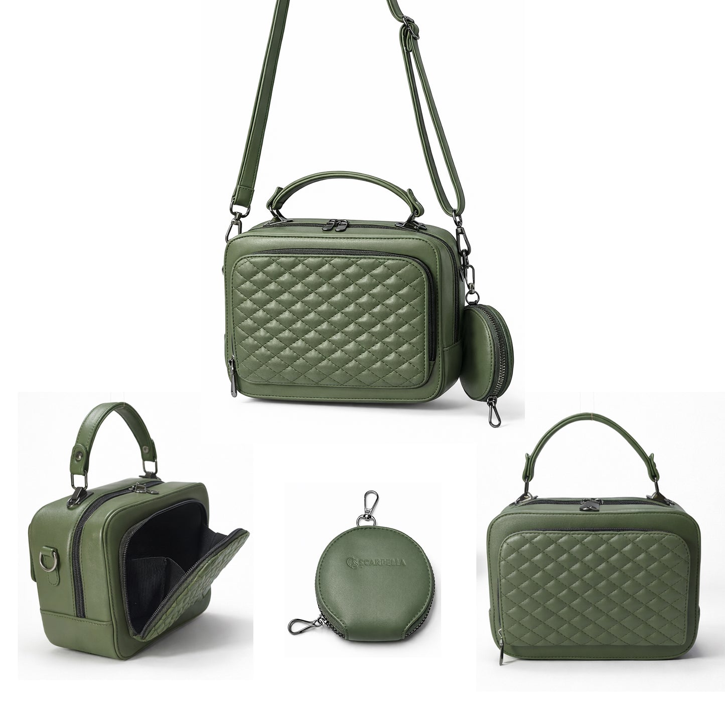 Verso Reversible Crossbody Handbag | Scarpella