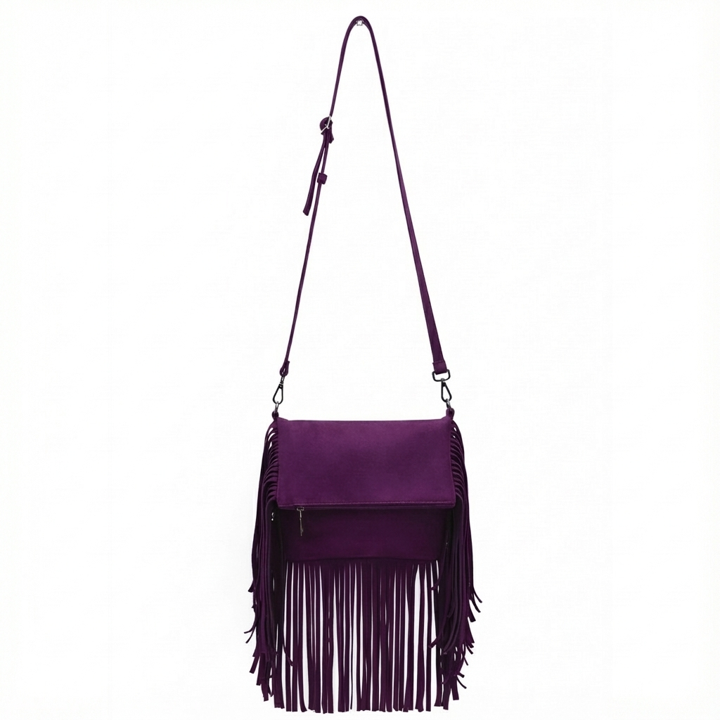 Juno Fringe Crossbody Bag | Scarpella