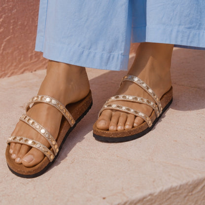 Bellora – Crystal Slide Flat Slipper