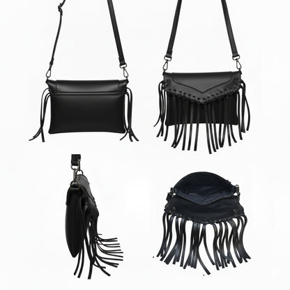 Sienna – Fringe Compact Crossbody