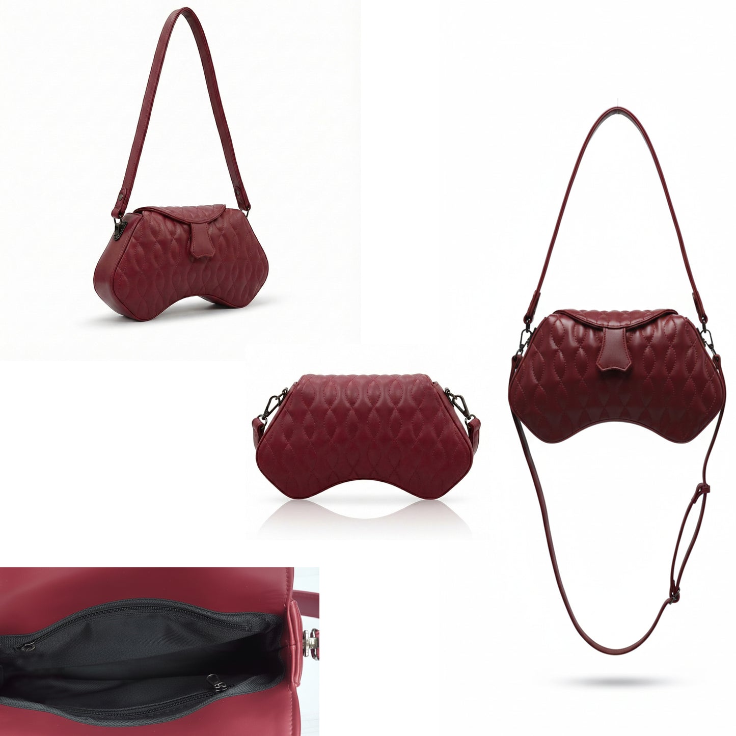 Frieda – Embroidered Crossbody