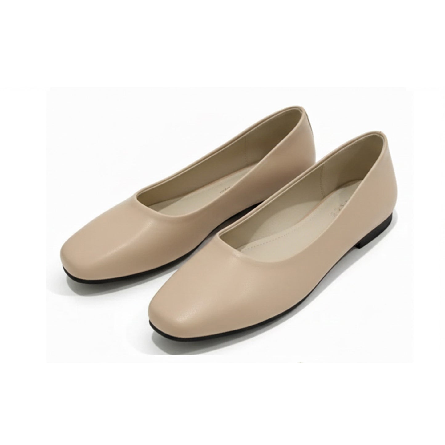 Lora Square-Toe Everyday Flat Shoes | Scarpella