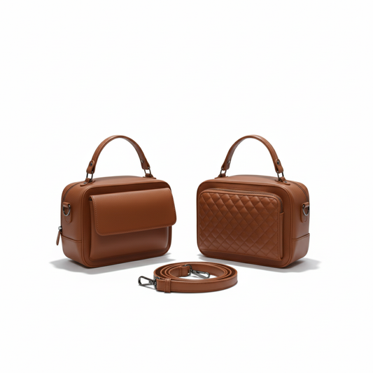Havana Shika Crossbody & Handbag [Double Face]