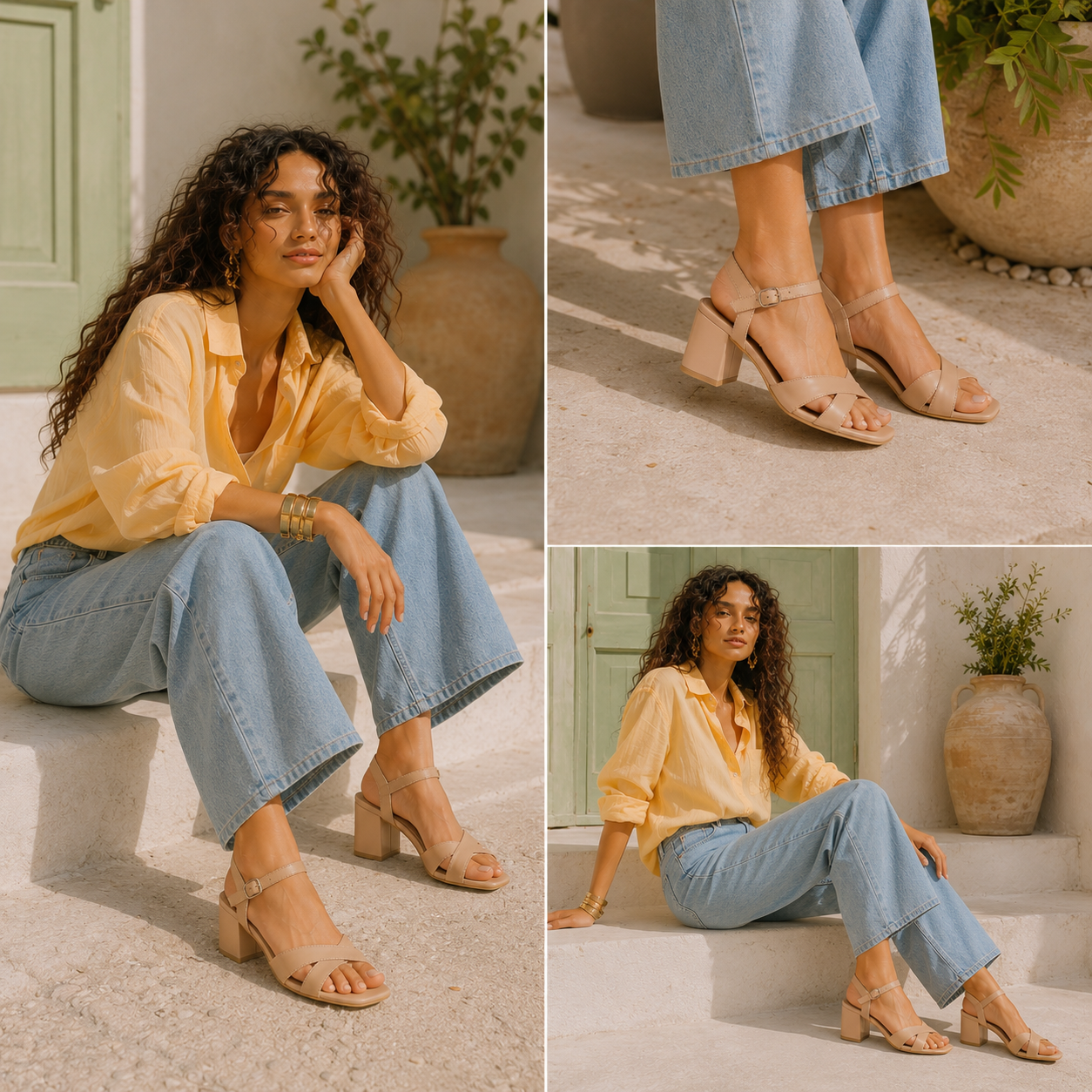 Claudia – Block Heel Sandal