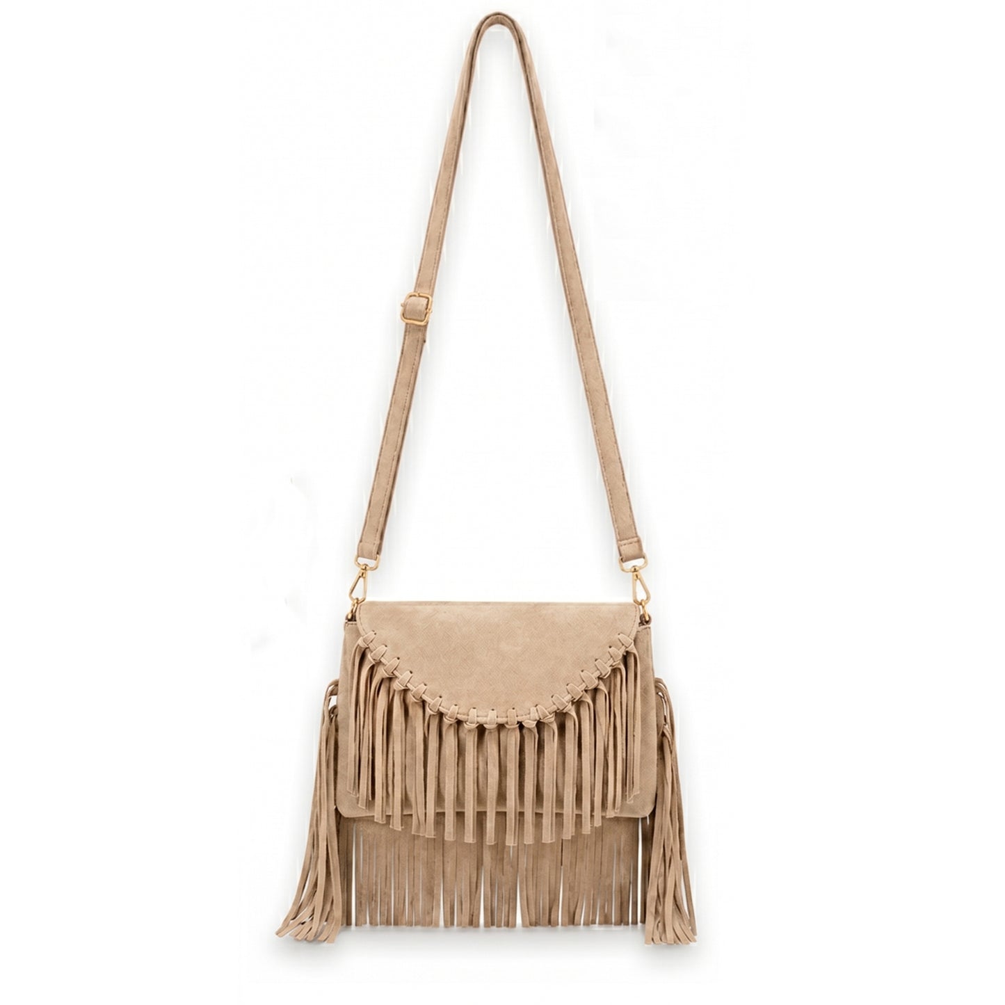 Solenza  – Suede Fringe  Bag