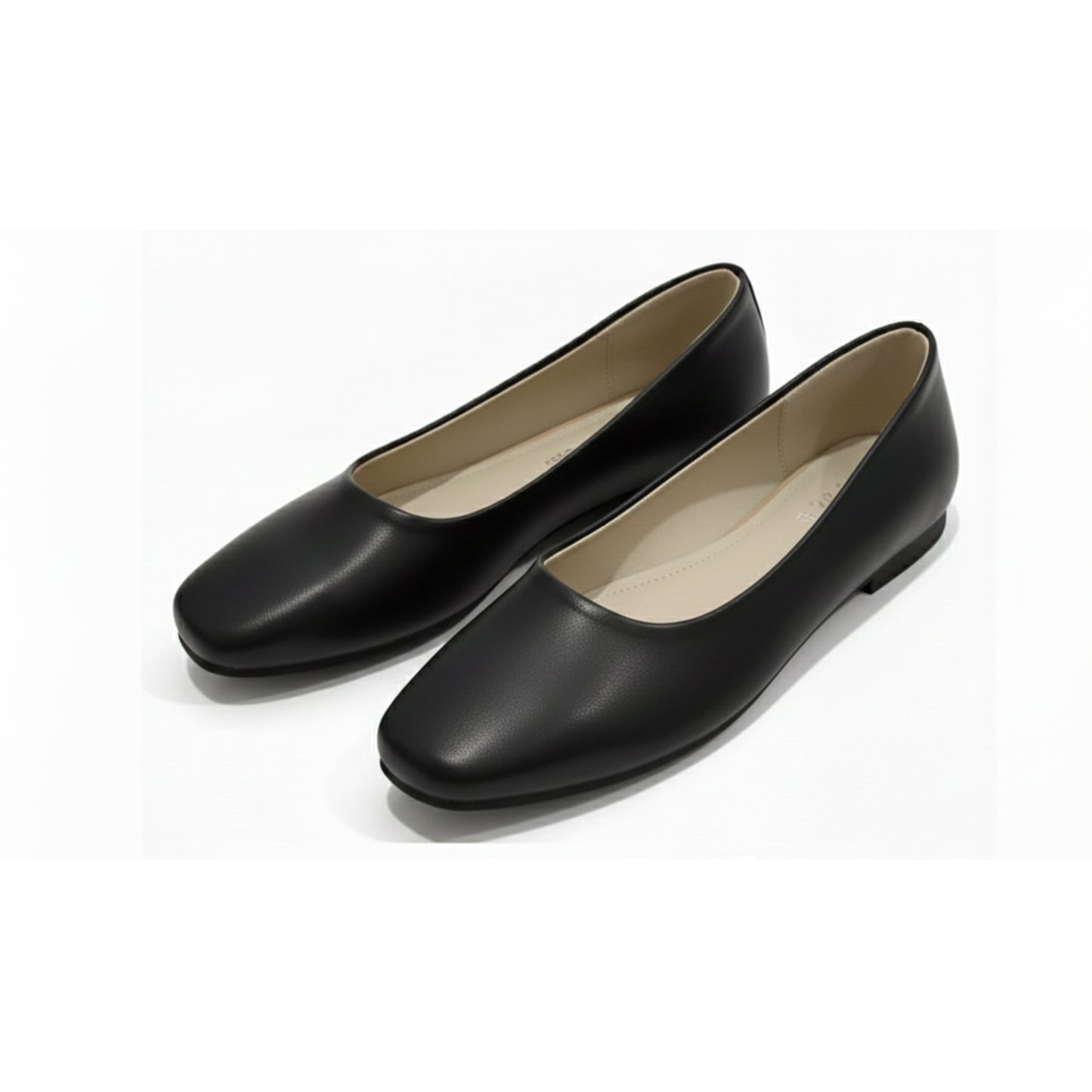 Lora Square-Toe Everyday Flat Shoes | Scarpella