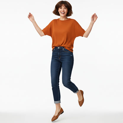 Havana Strips Flat Shoes