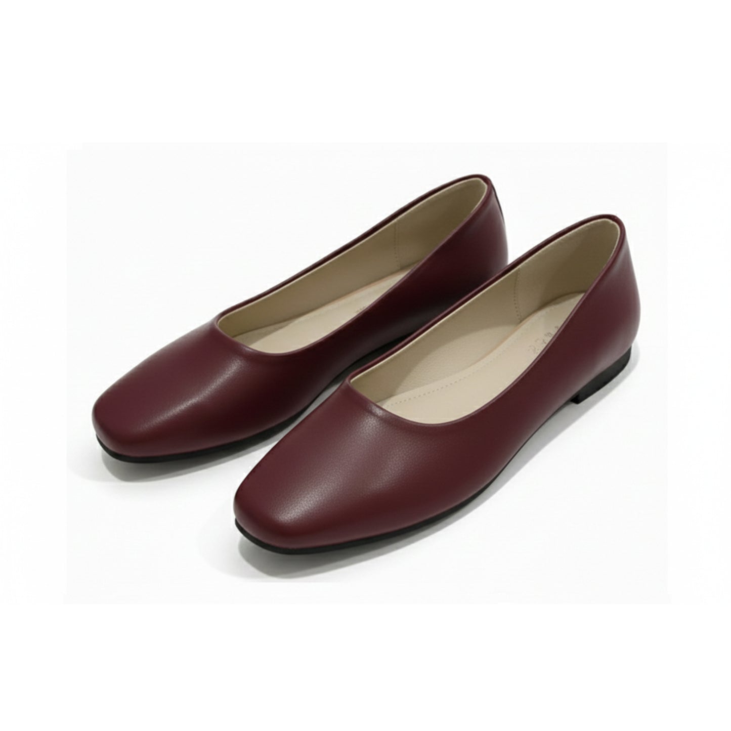Lora Square-Toe Everyday Flat Shoes | Scarpella
